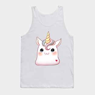 Marshmallow Unicorn Tank Top